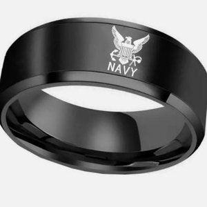 U.S Navy Stainless Steel Ring Bands